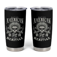 Native American Free Soul Ancient Heritage Tumbler Cup Vintage Indian American Chief - Wonder Print Shop
