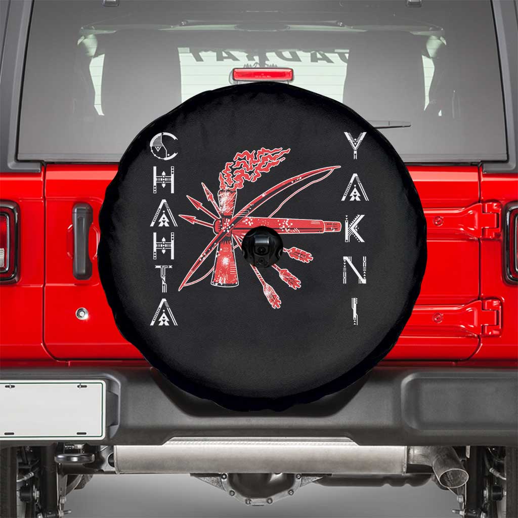 Chahta Yakni Tribe Spare Tire Cover Native American Indian Choctaw Nation Culture - Wonder Print Shop