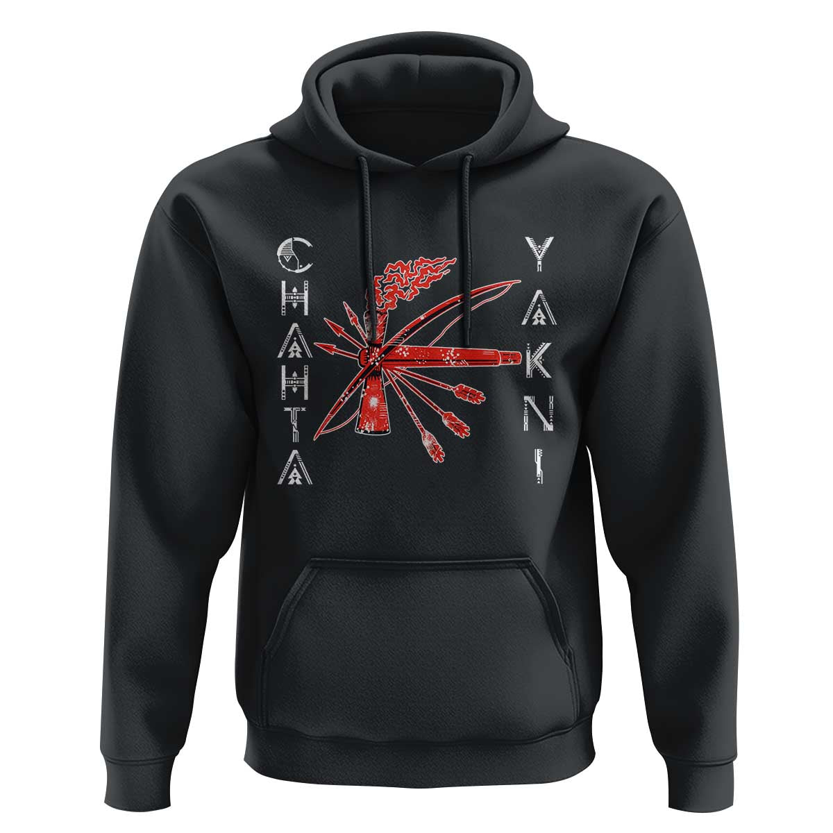 Chahta Yakni Tribe Hoodie Native American Indian Choctaw Nation Culture - Wonder Print Shop