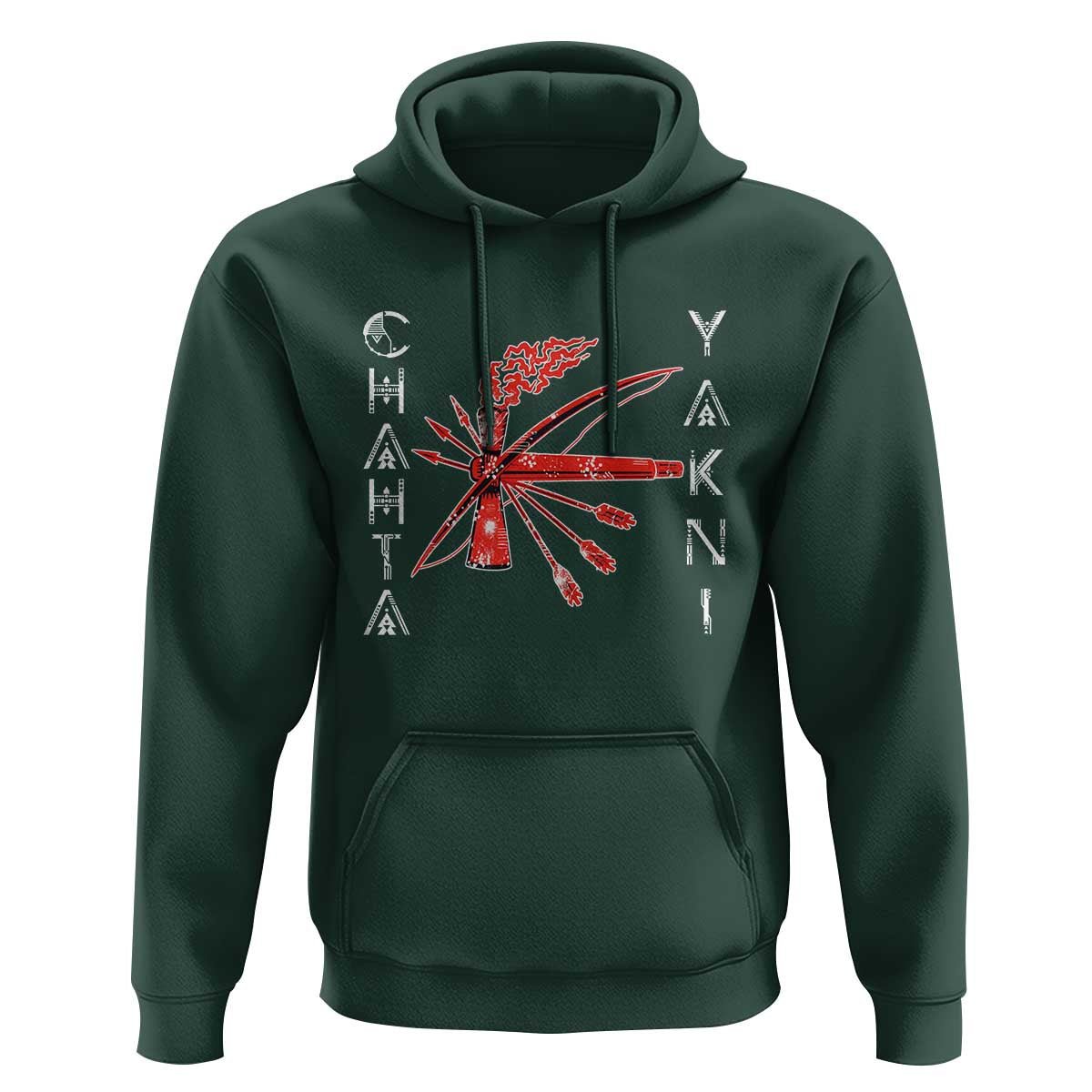 Chahta Yakni Tribe Hoodie Native American Indian Choctaw Nation Culture - Wonder Print Shop
