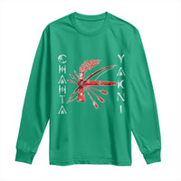 Chahta Yakni Tribe Long Sleeve Shirt Native American Indian Choctaw Nation Culture - Wonder Print Shop