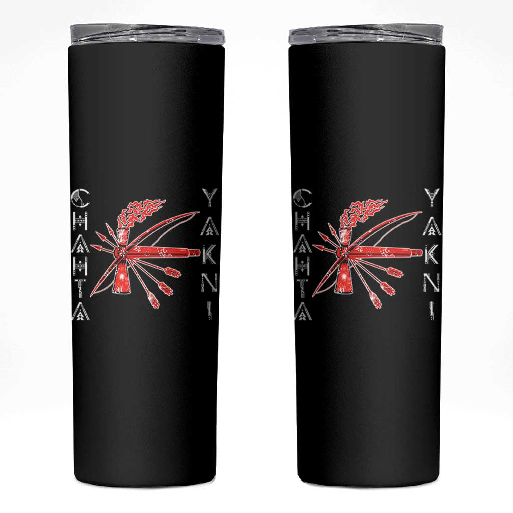 Chahta Yakni Tribe Skinny Tumbler Native American Indian Choctaw Nation Culture - Wonder Print Shop