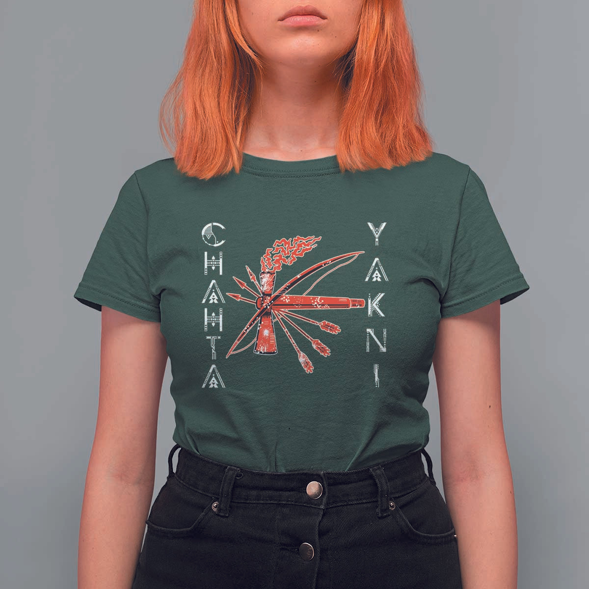 Chahta Yakni Tribe T Shirt For Women Native American Indian Choctaw Nation Culture - Wonder Print Shop