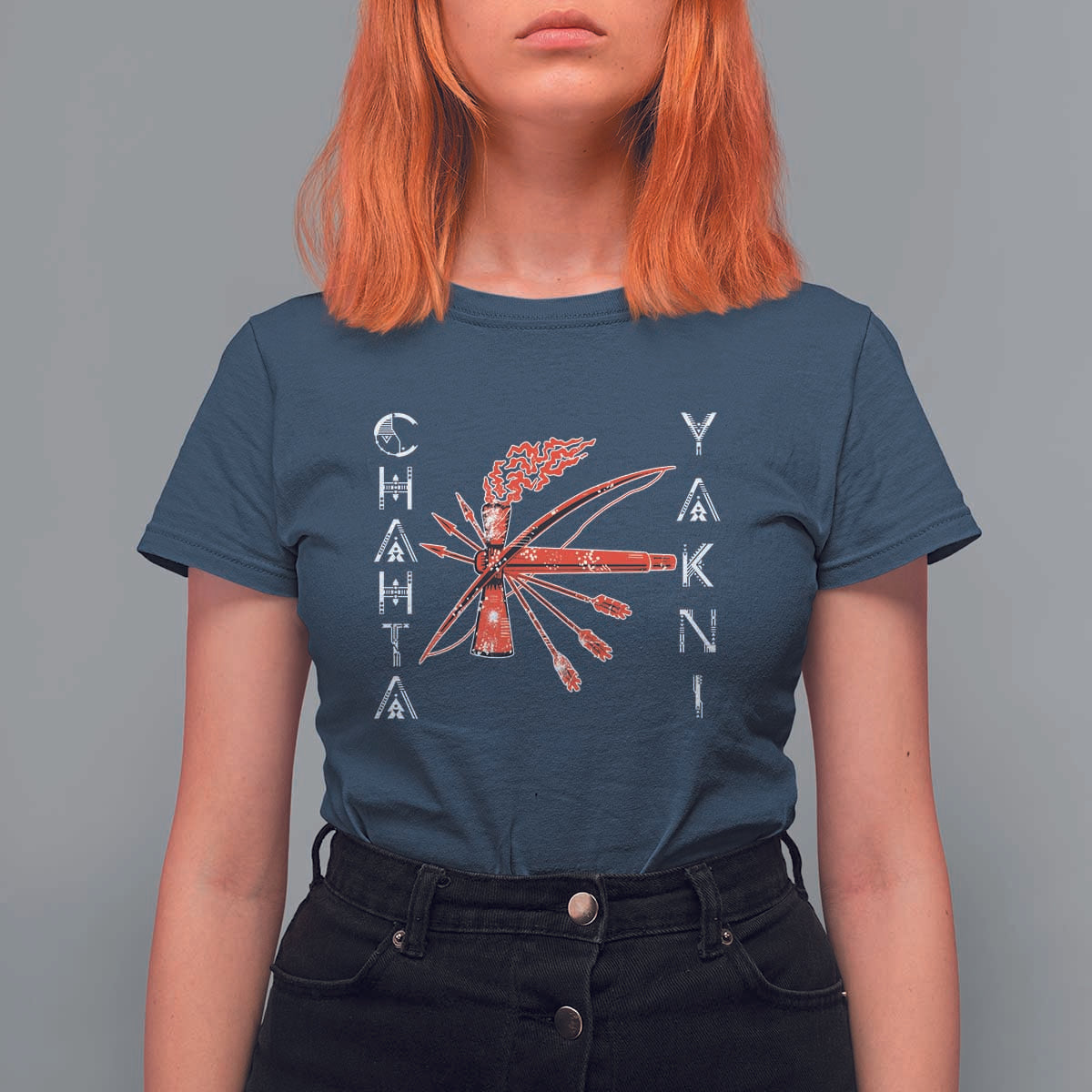 Chahta Yakni Tribe T Shirt For Women Native American Indian Choctaw Nation Culture - Wonder Print Shop