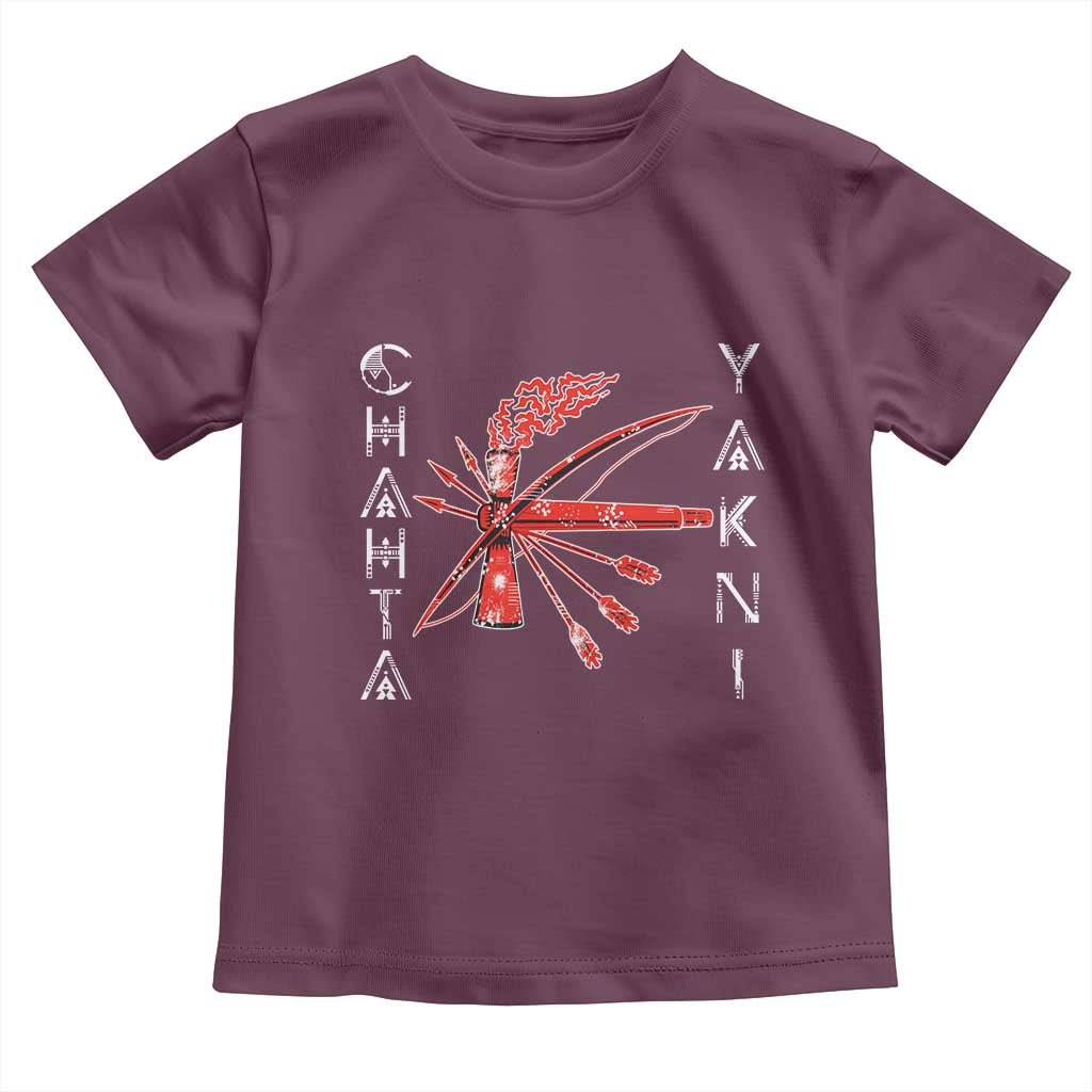 Chahta Yakni Tribe Toddler T Shirt Native American Indian Choctaw Nation Culture - Wonder Print Shop