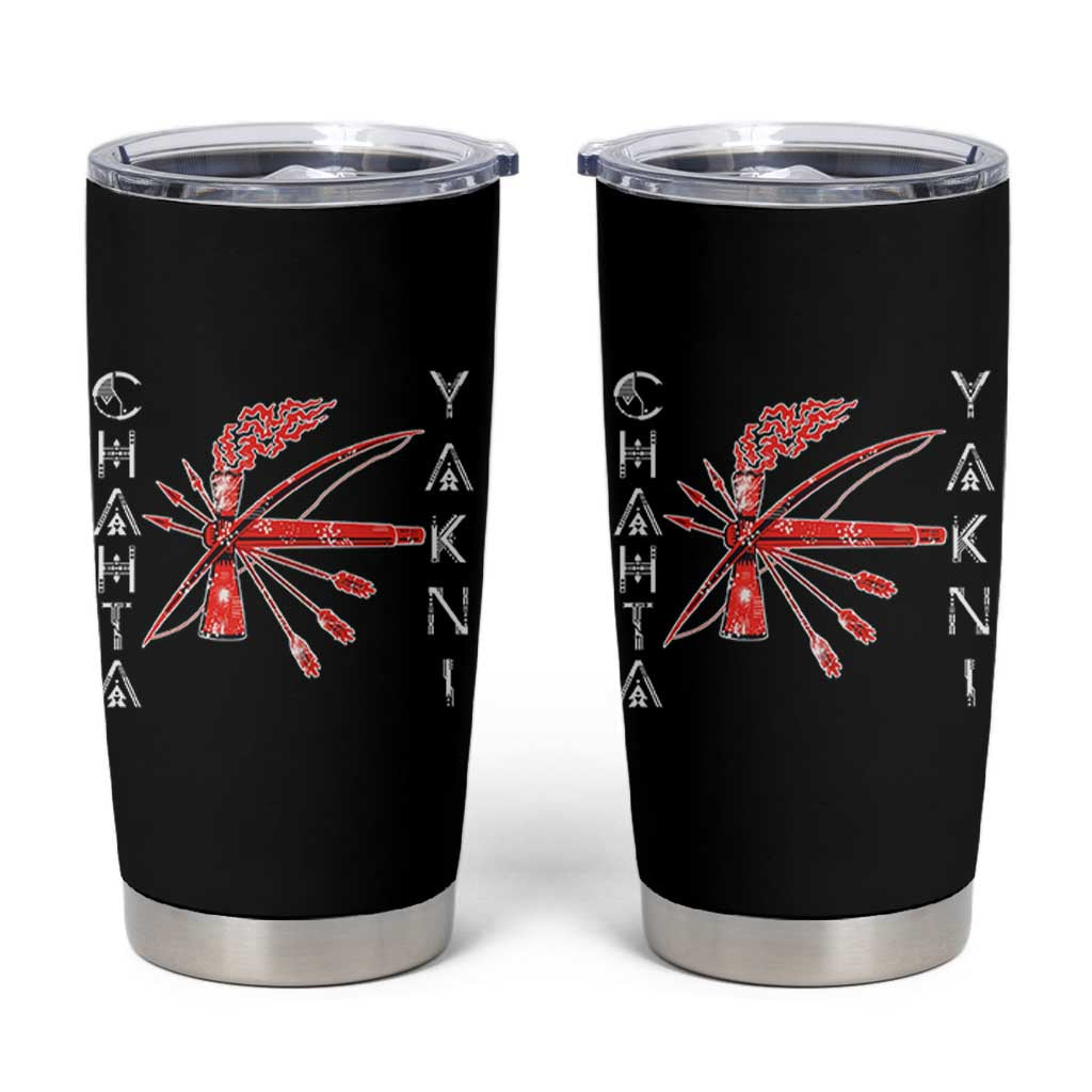 Chahta Yakni Tribe Tumbler Cup Native American Indian Choctaw Nation Culture - Wonder Print Shop