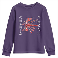 Chahta Yakni Tribe Youth Sweatshirt Native American Indian Choctaw Nation Culture - Wonder Print Shop