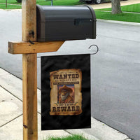 Funny Wanted El Squatcho Garden Flag Hide And Seek Champion Western Poncho Mexican Bigfoot - Wonder Print Shop