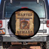 Funny Wanted El Squatcho Spare Tire Cover Hide And Seek Champion Western Poncho Mexican Bigfoot - Wonder Print Shop