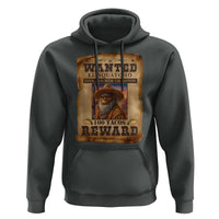Funny Wanted El Squatcho Hoodie Hide And Seek Champion Western Poncho Mexican Bigfoot - Wonder Print Shop