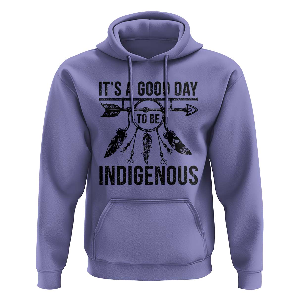 Native American Its A Good Day To Be Indigenous Hoodie Dreamcatcher Feathers - Wonder Print Shop