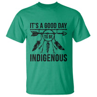 Native American Its A Good Day To Be Indigenous T Shirt Dreamcatcher Feathers - Wonder Print Shop