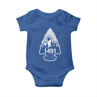 Proud Native American 1491 Pre Columbus Indigenous Arrowhead Baby Onesie - Wonder Print Shop