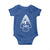 Proud Native American 1491 Pre Columbus Indigenous Arrowhead Baby Onesie - Wonder Print Shop