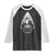 Proud Native American 1491 Pre Columbus Indigenous Arrowhead Raglan Shirt - Wonder Print Shop