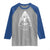 Proud Native American 1491 Pre Columbus Indigenous Arrowhead Raglan Shirt - Wonder Print Shop