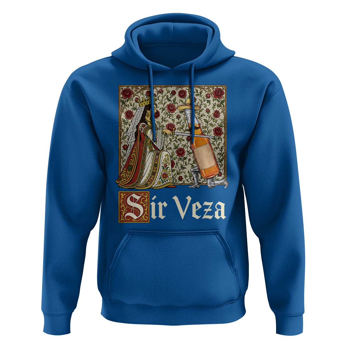 Sir Veza Beer Medieval Knight Pun Sombrero Cinco De Mayo Hoodie