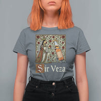 Sir Veza Beer Medieval Knight Pun Sombrero Cinco De Mayo T Shirt For Women