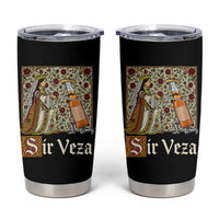 Sir Veza Beer Medieval Knight Pun Sombrero Cinco De Mayo Tumbler Cup