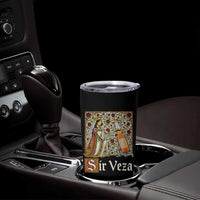 Sir Veza Beer Medieval Knight Pun Sombrero Cinco De Mayo Tumbler Cup