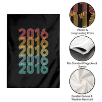 10th Birthday Garden Flag Vintage 2016 Retro 10 Years Old Birthday