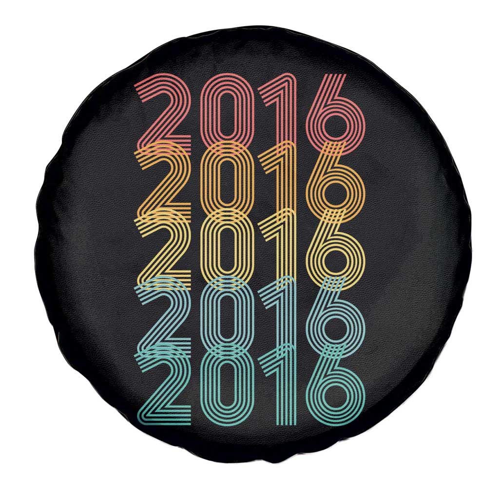 10th Birthday Spare Tire Cover Vintage 2016 Retro 10 Years Old Birthday