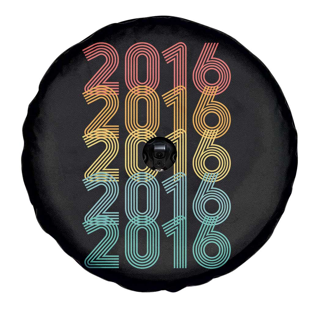 10th Birthday Spare Tire Cover Vintage 2016 Retro 10 Years Old Birthday