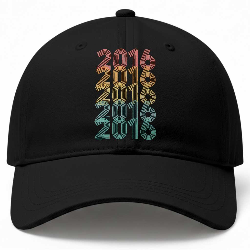 10th Birthday Baseball Cap Vintage 2016 Retro 10 Years Old Birthday
