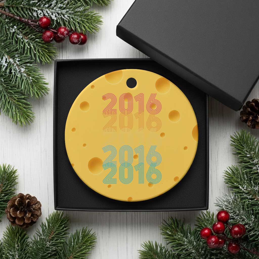 10th Birthday Ceramic Ornament Vintage 2016 Retro 10 Years Old Birthday