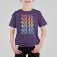 10th Birthday T Shirt For Kid Vintage 2016 Retro 10 Years Old Birthday