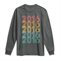 10th Birthday Long Sleeve Shirt Vintage 2016 Retro 10 Years Old Birthday