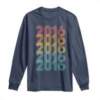 10th Birthday Long Sleeve Shirt Vintage 2016 Retro 10 Years Old Birthday