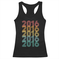 10th Birthday Racerback Tank Top Vintage 2016 Retro 10 Years Old Birthday