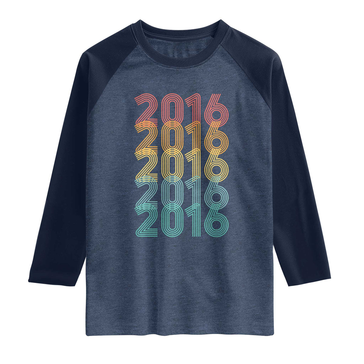 10th Birthday Raglan Shirt Vintage 2016 Retro 10 Years Old Birthday