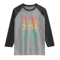 10th Birthday Raglan Shirt Vintage 2016 Retro 10 Years Old Birthday