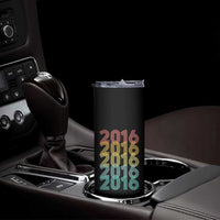 10th Birthday Skinny Tumbler Vintage 2016 Retro 10 Years Old Birthday