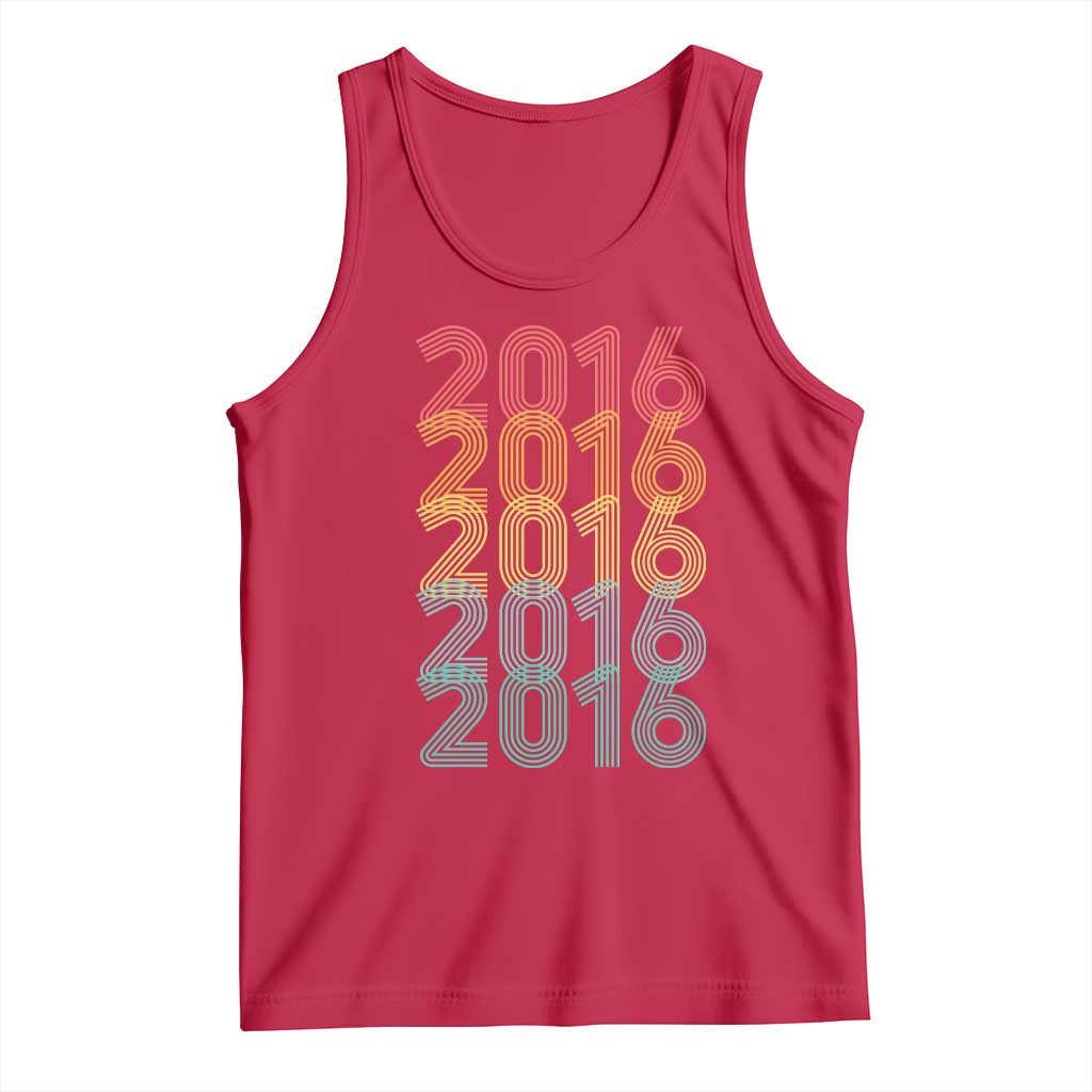 10th Birthday Tank Top Vintage 2016 Retro 10 Years Old Birthday
