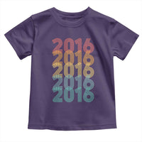 10th Birthday Toddler T Shirt Vintage 2016 Retro 10 Years Old Birthday