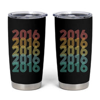 10th Birthday Tumbler Cup Vintage 2016 Retro 10 Years Old Birthday