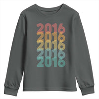 10th Birthday Youth Sweatshirt Vintage 2016 Retro 10 Years Old Birthday