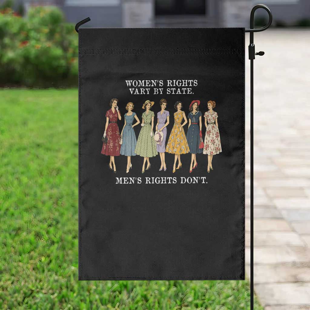 Women's Rights Vary By State Men's Rights Don't Feminist Garden Flag
