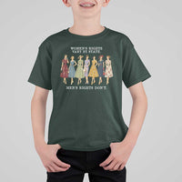 Women's Rights Vary By State Men's Rights Don't Feminist T Shirt For Kid