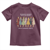 Women's Rights Vary By State Men's Rights Don't Feminist Toddler T Shirt