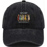 Women's Rights Vary By State Men's Rights Don't Feminist Washed Cotton Baseball Cap