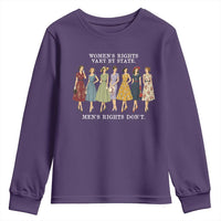 Women's Rights Vary By State Men's Rights Don't Feminist Youth Sweatshirt