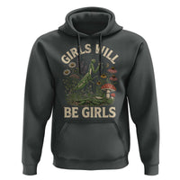 Girls Will Be Will Girls Praying Mantis Feminist Entomologist Hoodie