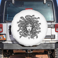 Feminist Medusa Power Snake Wisdom Equality Goth Spare Tire Cover