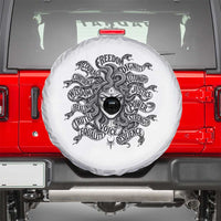Feminist Medusa Power Snake Wisdom Equality Goth Spare Tire Cover