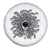 Feminist Medusa Power Snake Wisdom Equality Goth Spare Tire Cover