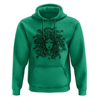Feminist Medusa Power Snake Wisdom Equality Goth Hoodie